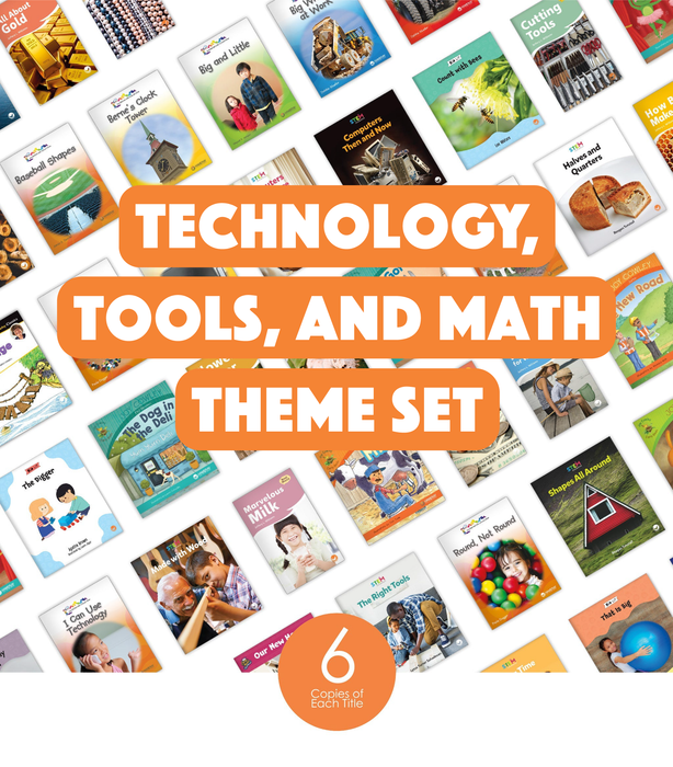 Technology, Tools, and Math Theme Set (6-Packs)