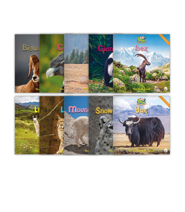 Zoozoo Animal World Mountain Sampler Set