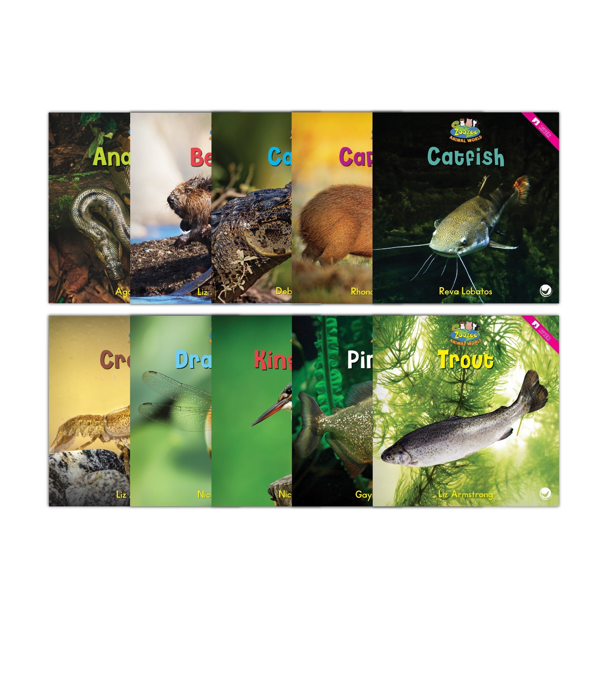 Zoozoo Animal World River Sampler Set