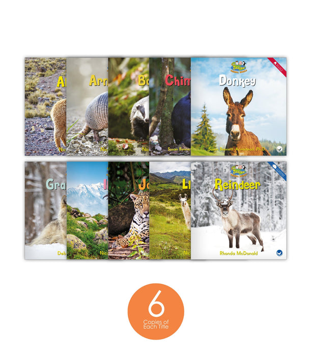 Zoozoo Animal World Set 3 (6-Packs)