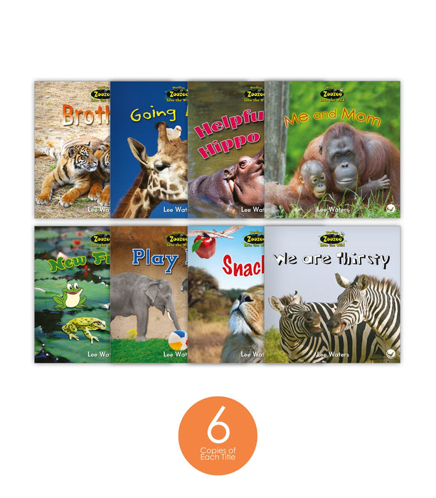 Zoozoo Into the Wild Wordless Set (6-Packs)