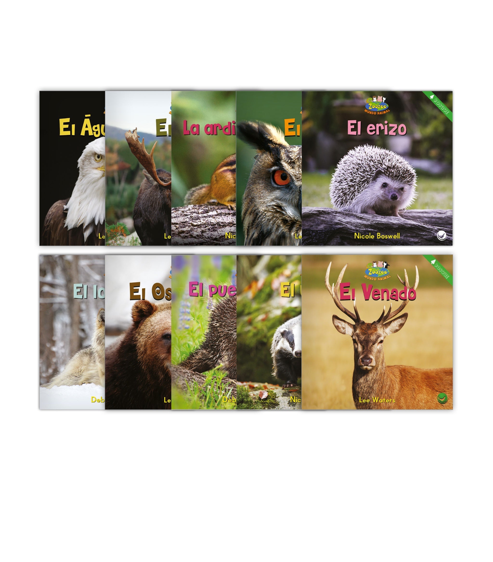 Zoozoo Mundo Animal Bosque Habitat Set