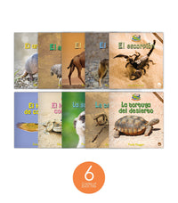 Zoozoo Mundo Animal Desierto Habitat Set (6-Packs)