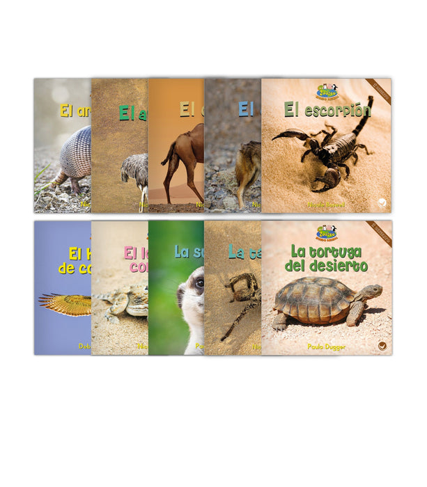 Zoozoo Mundo Animal Desierto Habitat Set