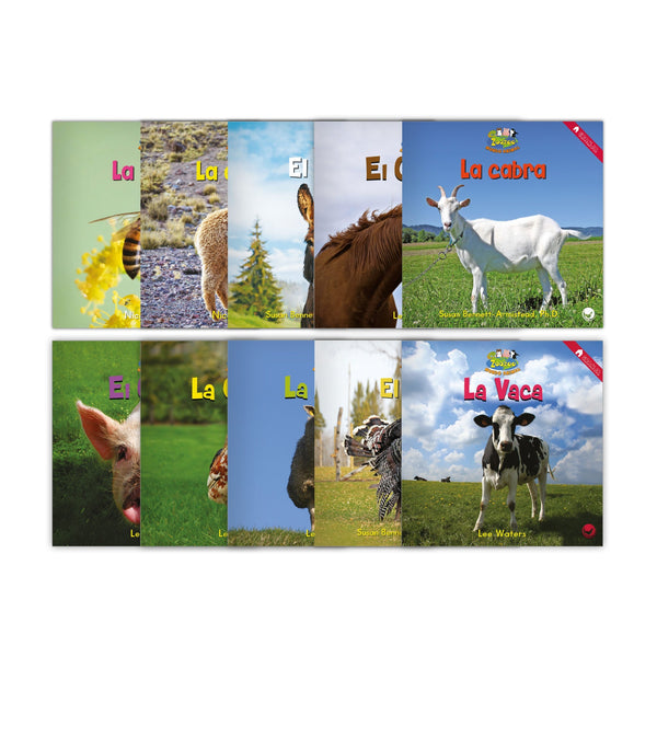 Zoozoo Mundo Animal Granja Habitat Set