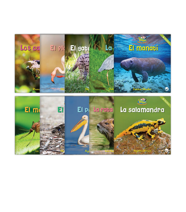 Zoozoo Mundo Animal Humedal Habitat Set