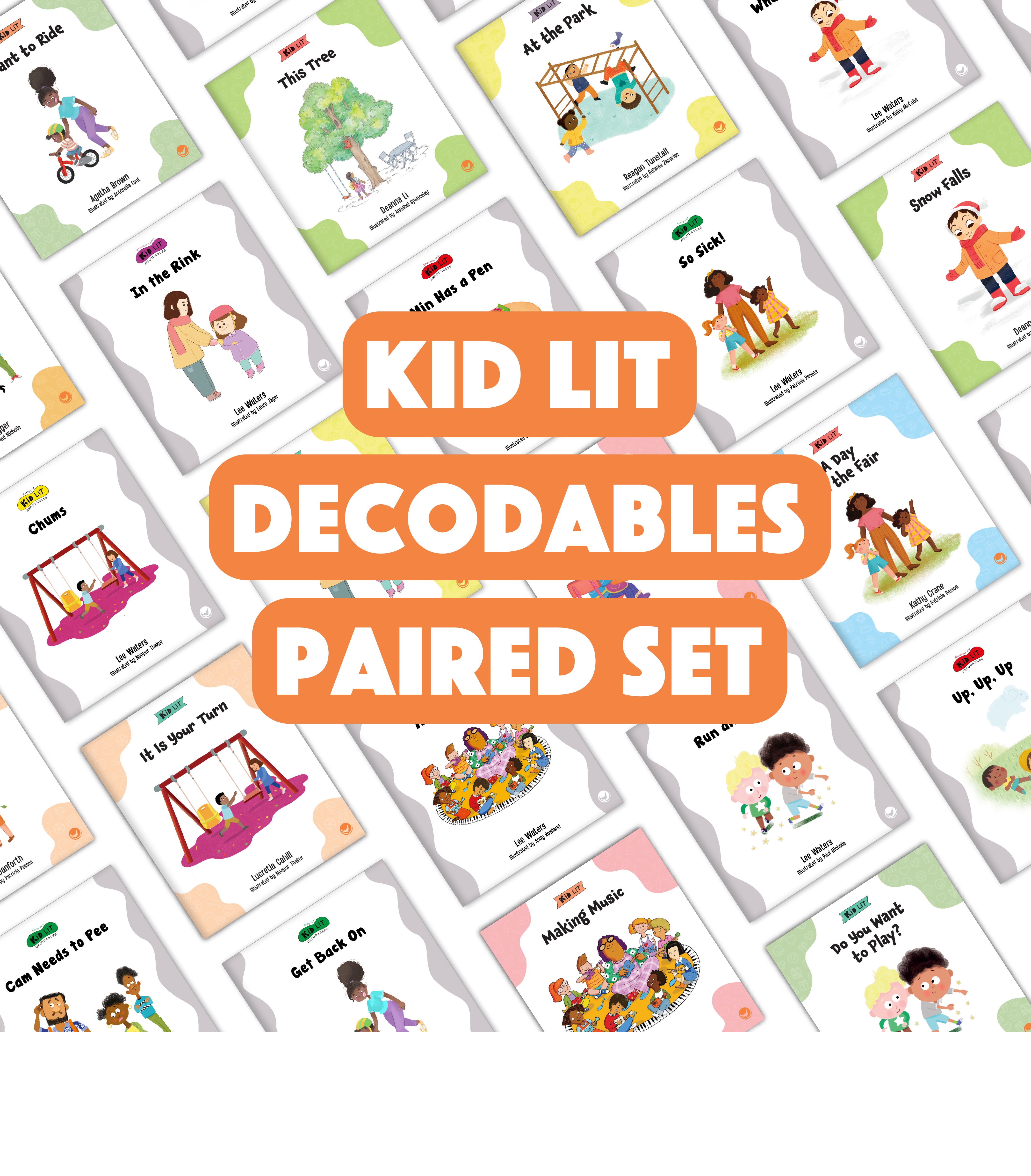 Kid Lit Decodables Paired Set
