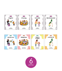 Kid Lit Decodables Reading Bridge Beginner Fluent Set (6-Packs)