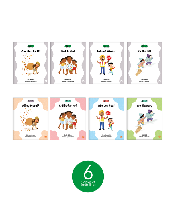 Kid Lit Decodables Reading Bridge Early 2 Set (6-Packs)