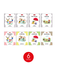 Kid Lit Decodables Reading Bridge Emergent 1 Set (6-Packs)