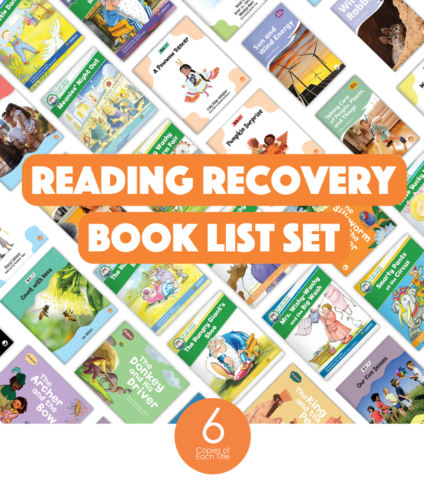 Reading Recovery Book List Set (6-Packs)