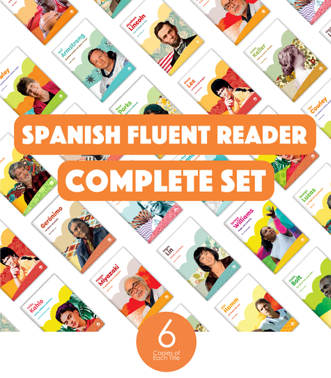 Fluent Reader Sticker Spanish Fluent Reader Complete Set (6-Packs) - Hameray Publishing