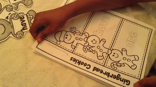 Gingerbread Kids Writing Activity