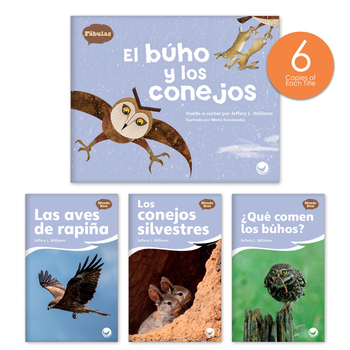 El búho y los conejos Theme Set (6-Packs) from Fábulas y el Mundo Real