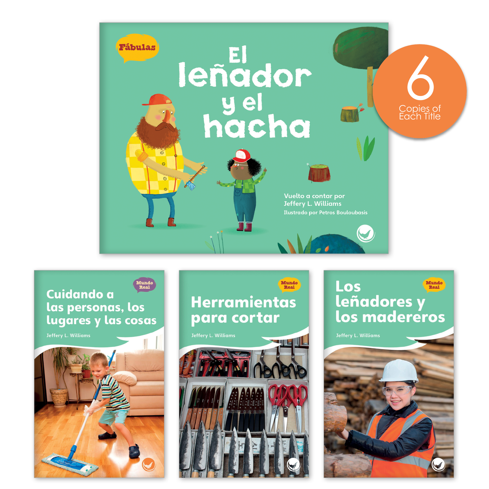 El leñador y el hacha Theme Set (6-Packs)