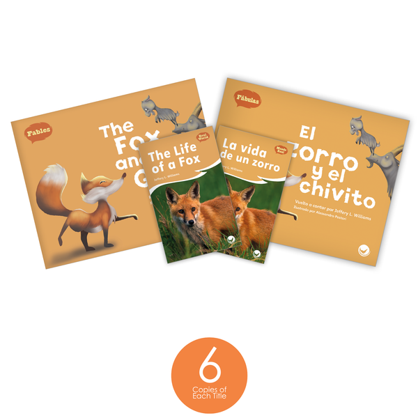 Fábulas y el Mundo Real Set 1 Dual Language Set (6-Packs)