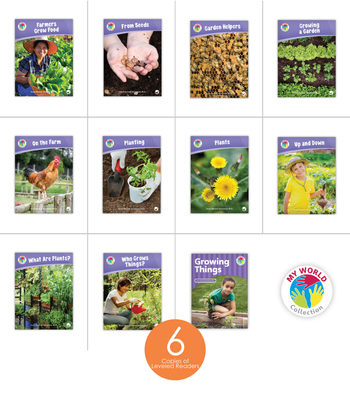 Growing Things Theme Guided Reading Set with Big Book from My World