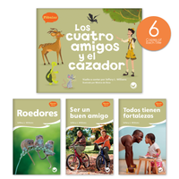 Los cuatro amigos y el cazador Theme Set (6-Packs)