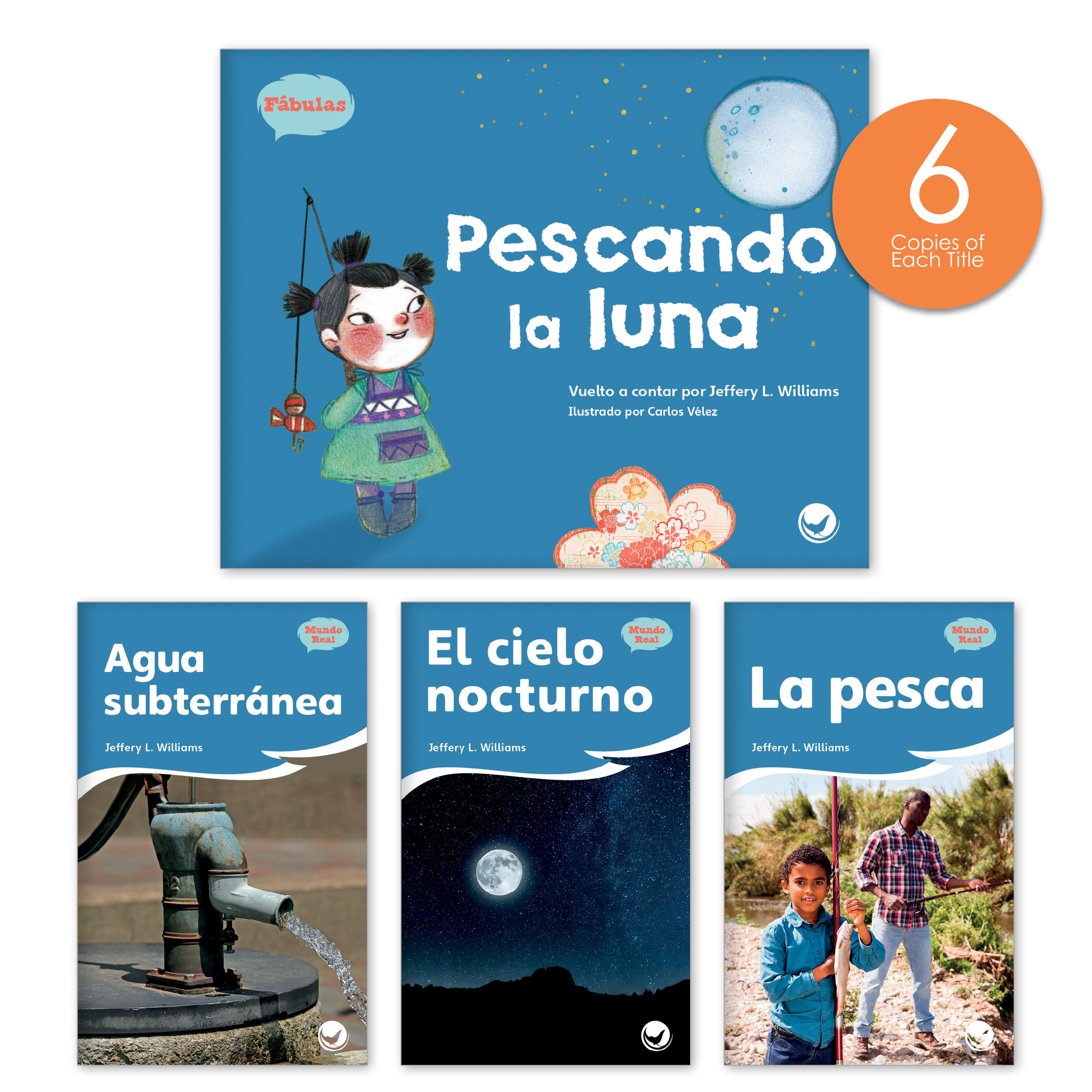 Pescando la luna Theme Set (6-Packs)
