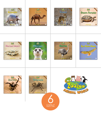 Zoozoo Animal World Desert Sampler Set (6-Packs) from Zoozoo Animal World