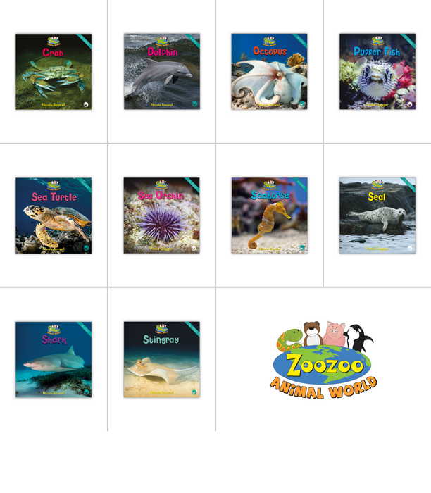 Zoozoo Animal World Ocean Sampler Set