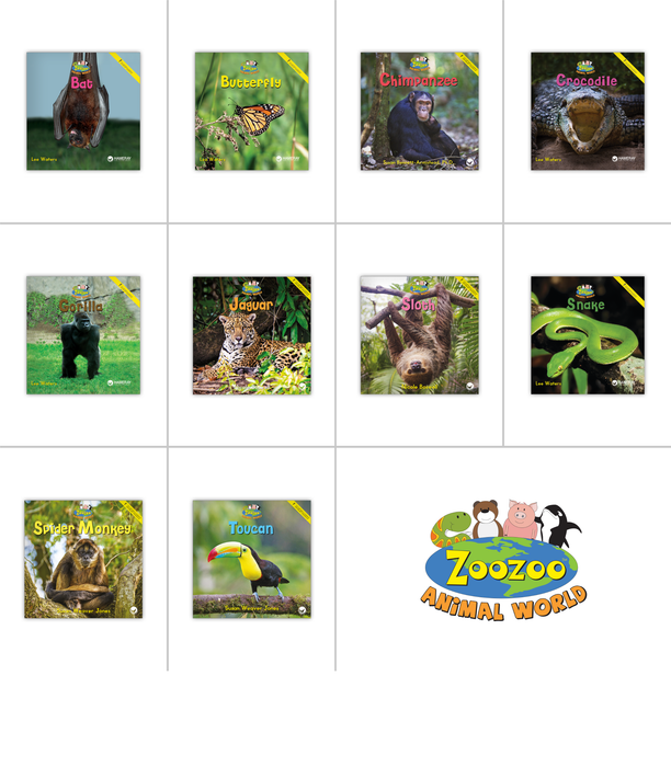 Zoozoo Animal World Rainforest Sampler Set