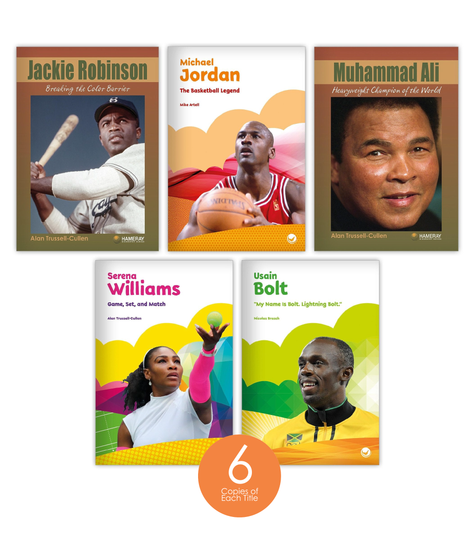 Influential Black Leaders & Icons: Athletes Set (6-Packs)