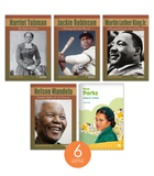 Influential Black Leaders & Icons: Civil Rights Leaders Set (6-Packs)