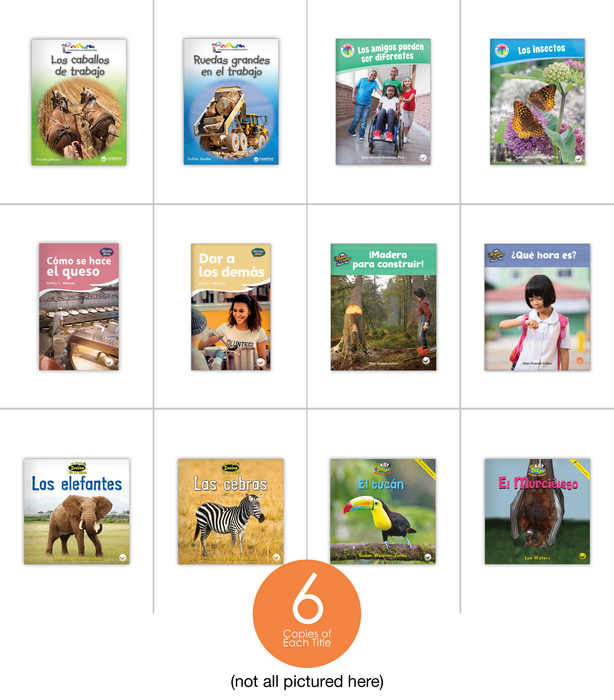 2022 K-2 Spanish Nonfiction Guided Reading Library