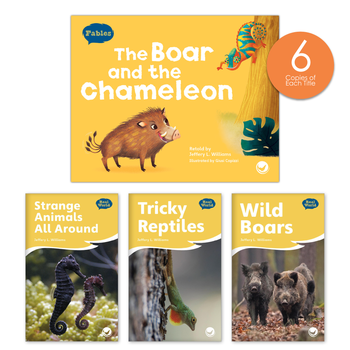 The Boar and the Chameleon Theme Guided Reading Set from Fables & the Real World