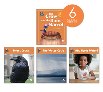 The Crow and the Rain Barrel Theme Guided Reading Set from Story World Real World