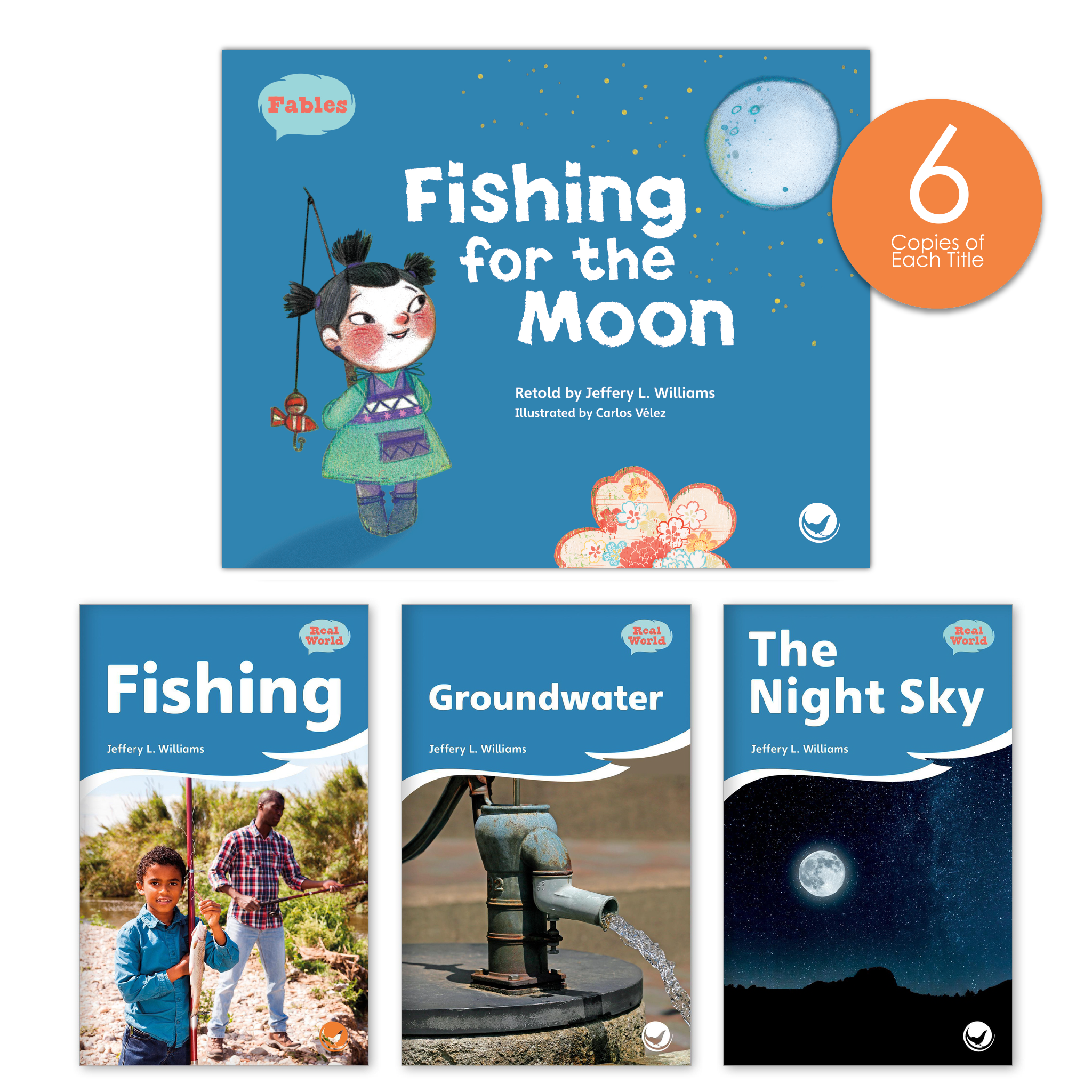 Fishing for the Moon Theme Set (6-Packs)