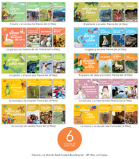 Fábulas y el Mundo Real Set 1 and 2 Guided Reading Set