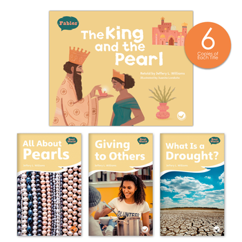The King and the Pearl Theme Guided Reading Set from Fables & the Real World