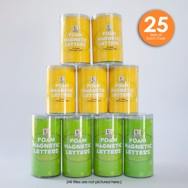 Letter Buddies Magnetic Letters Class Set