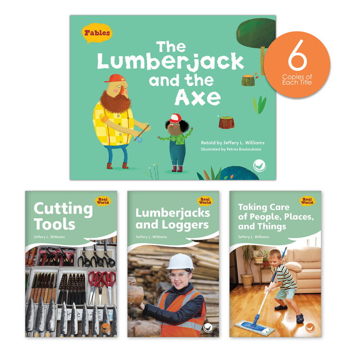 The Lumberjack and the Axe Theme Set (6-Packs)