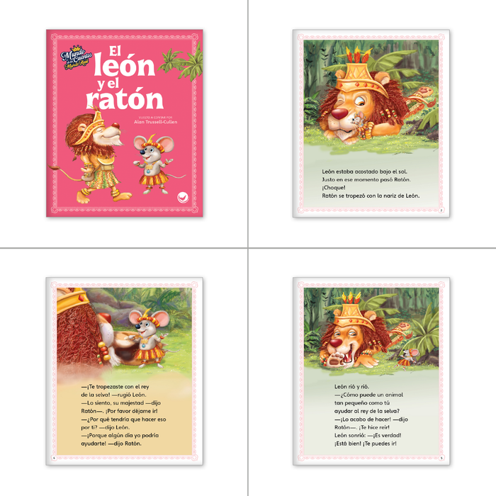 El león y el raton Theme Set (6-Packs)
