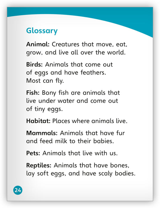 Animals Everywhere Big Book from My World