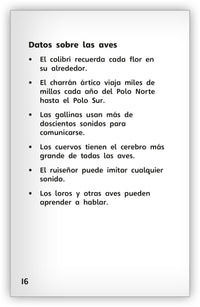 Aves inteligentes, Aves asombrosas from Fábulas y el Mundo Real