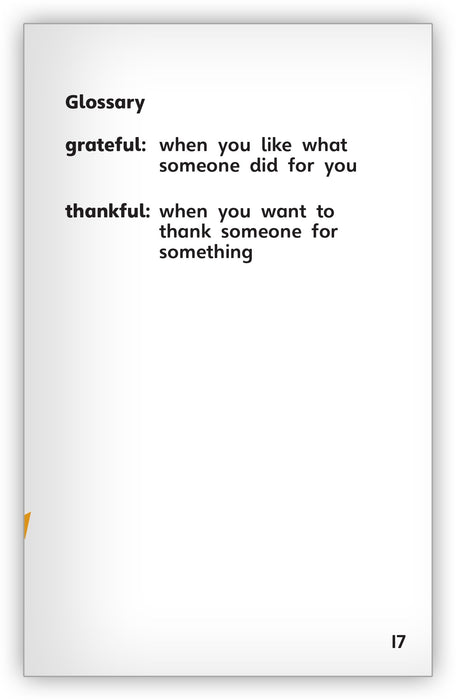 Being Grateful from Fables & the Real World