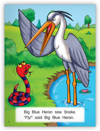 Big Blue Heron Leveled Book