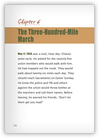 Cesar Chavez from Hameray Biography Series