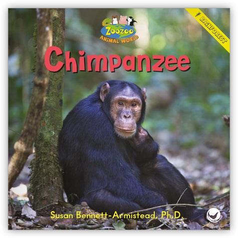 Chimpanzee Big Book from Zoozoo Animal World