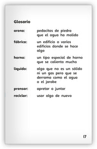 Cómo se hace el vidrio from Fábulas y el Mundo Real