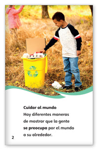 Cuidando a las personas, los lugares y las cosas from Fábulas y el Mundo Real