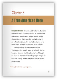 Davy Crockett from Hameray Biography Series