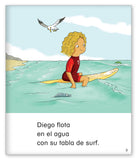 Diego hace surf