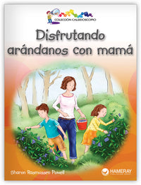 Disfrutando arándanos con mamá from Colección Caleidoscopio