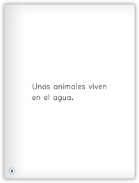 ¿Dónde viven los animales?