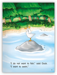 Duck and Rabbit Go Fishing from Kaleidoscope Collection